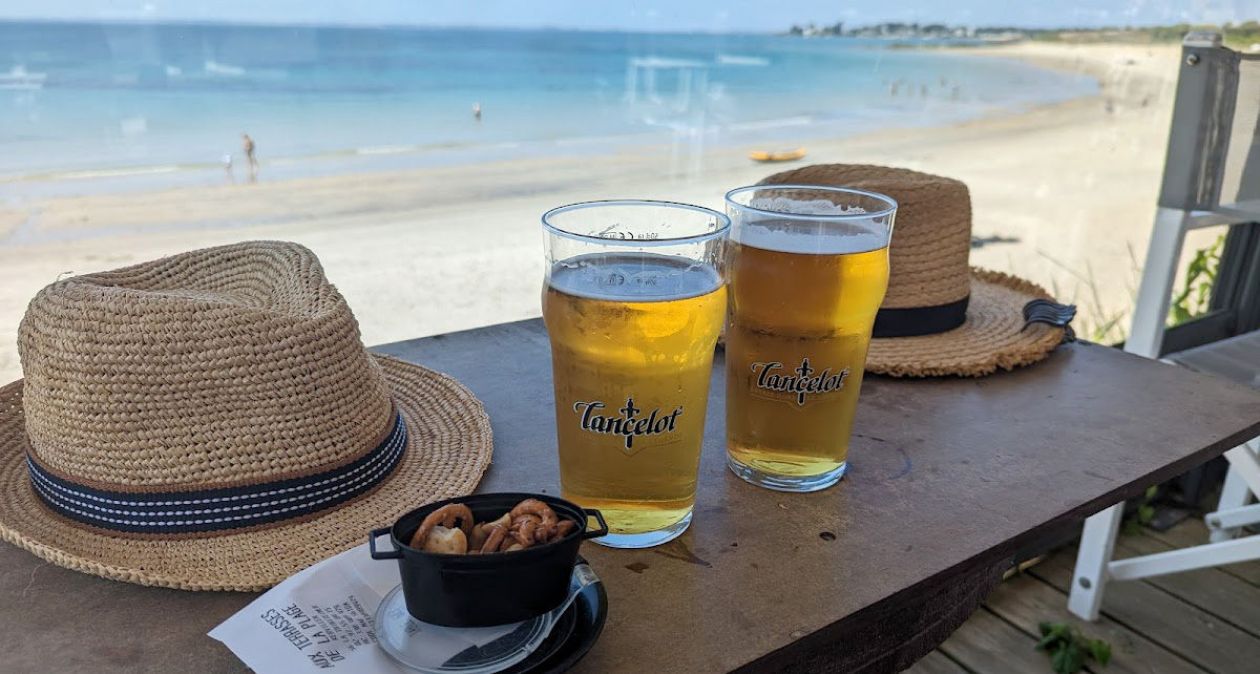 aux terrasses de la plage - la trinite sur mer