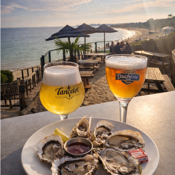aux terrasses de la plage - la trinite sur mer