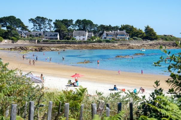 plage kervillen - la trinite sur mer