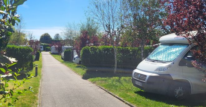 camping-car - camping la plage - la trinité-sur-mer