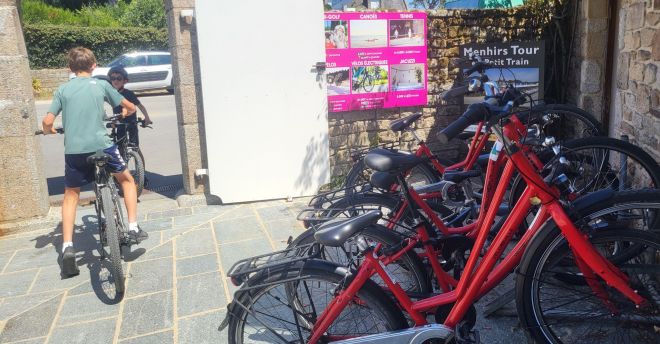 louez votre velo au camping de la plage