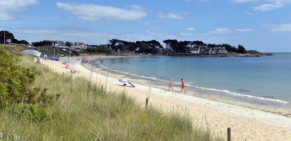 Plage de Kervillen à La Trinité sur Mer