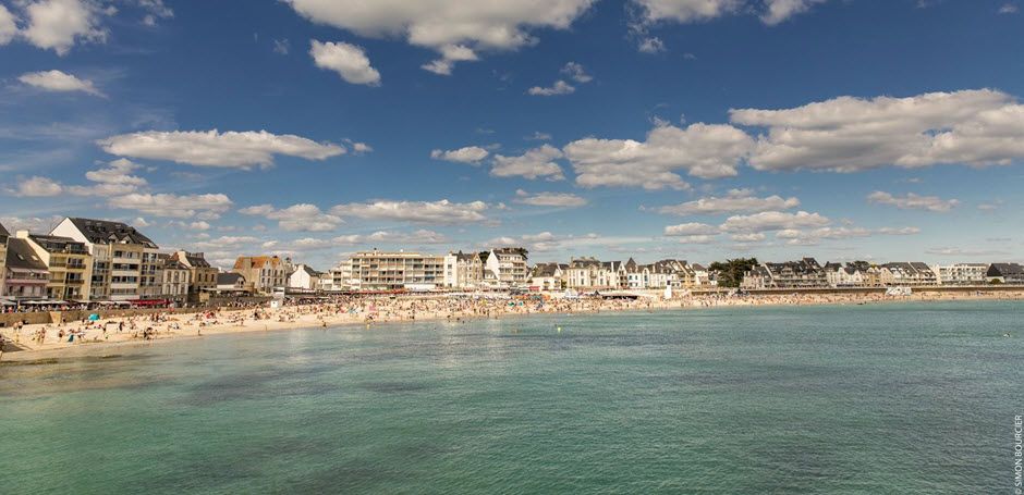 Grande plage de Quiberon © Simon Bourcier