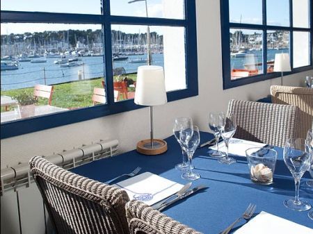Restaurant face à la mer à la trinité sur Mer - le Chantier