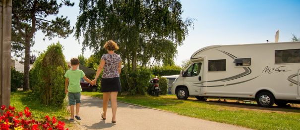 Emplacement pour camping-car à La Plage