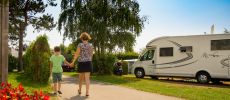 Emplacement pour camping-car à La Plage